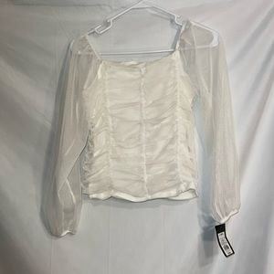 Girls target long sleeve top